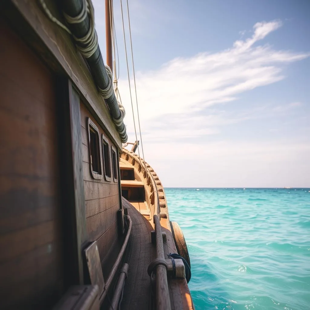Along the Dhow