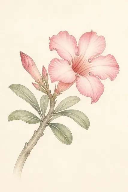 Desert Rose Study